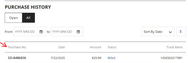 Order Help