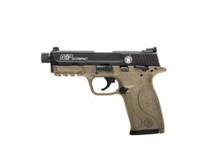 Smith & Wesson M&P22 Compact 22LR Pistol - 3.6" - FDE/Black