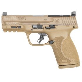Smith & Wesson M&P9 M2.0 OR Compact Handgun 9mm - 4" - Flat Dark Earth - Optics Ready - No Thumb Safety