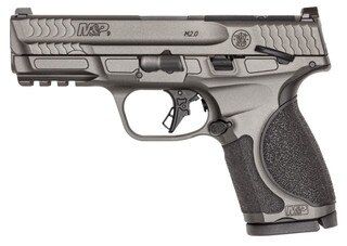 Smith and Wesson M&P9 M2.0 Metal Compact OR 9mm Semi-Auto Pistol - 4.25" - 10 Round - Grey