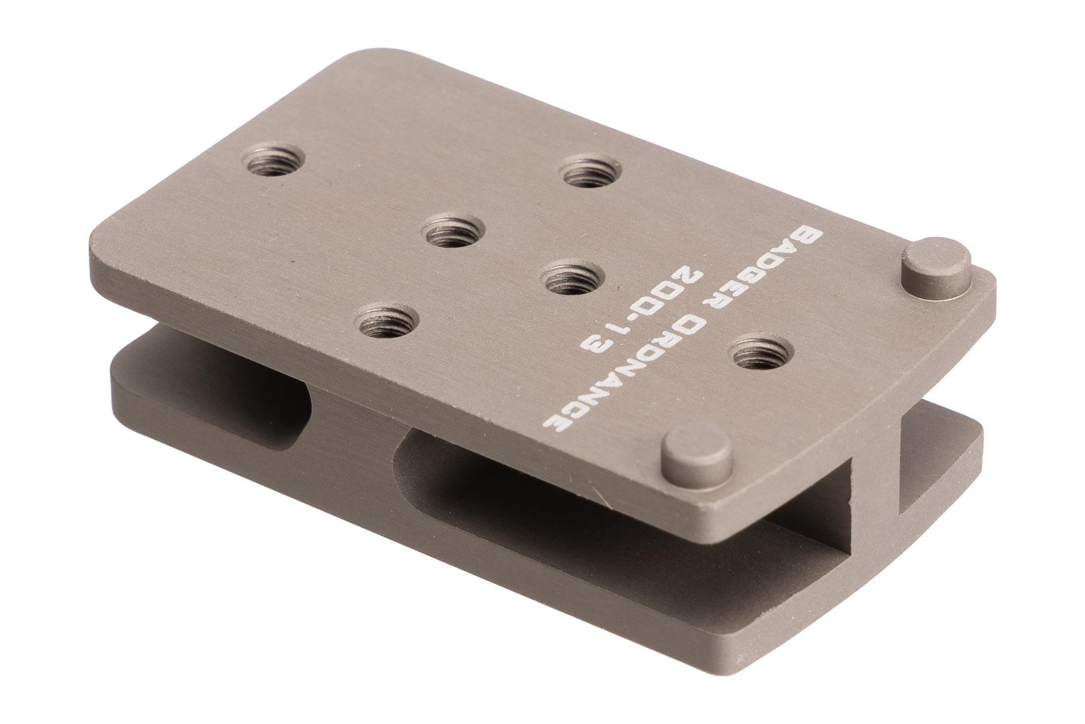 Badger Ordnance C1 J-Arm RMR Mount - Tan