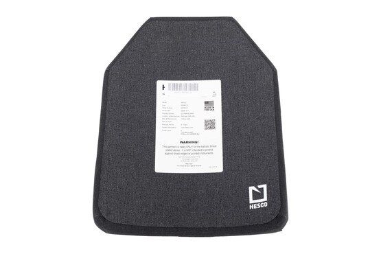 Hesco 3612LV Level III+ Ballistic Plate- SAPI Cut