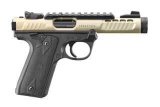 Ruger Mark IV 22/45 Lite 22 LR Semi-Auto Pistol - 4.4" - 10 Round - Tan