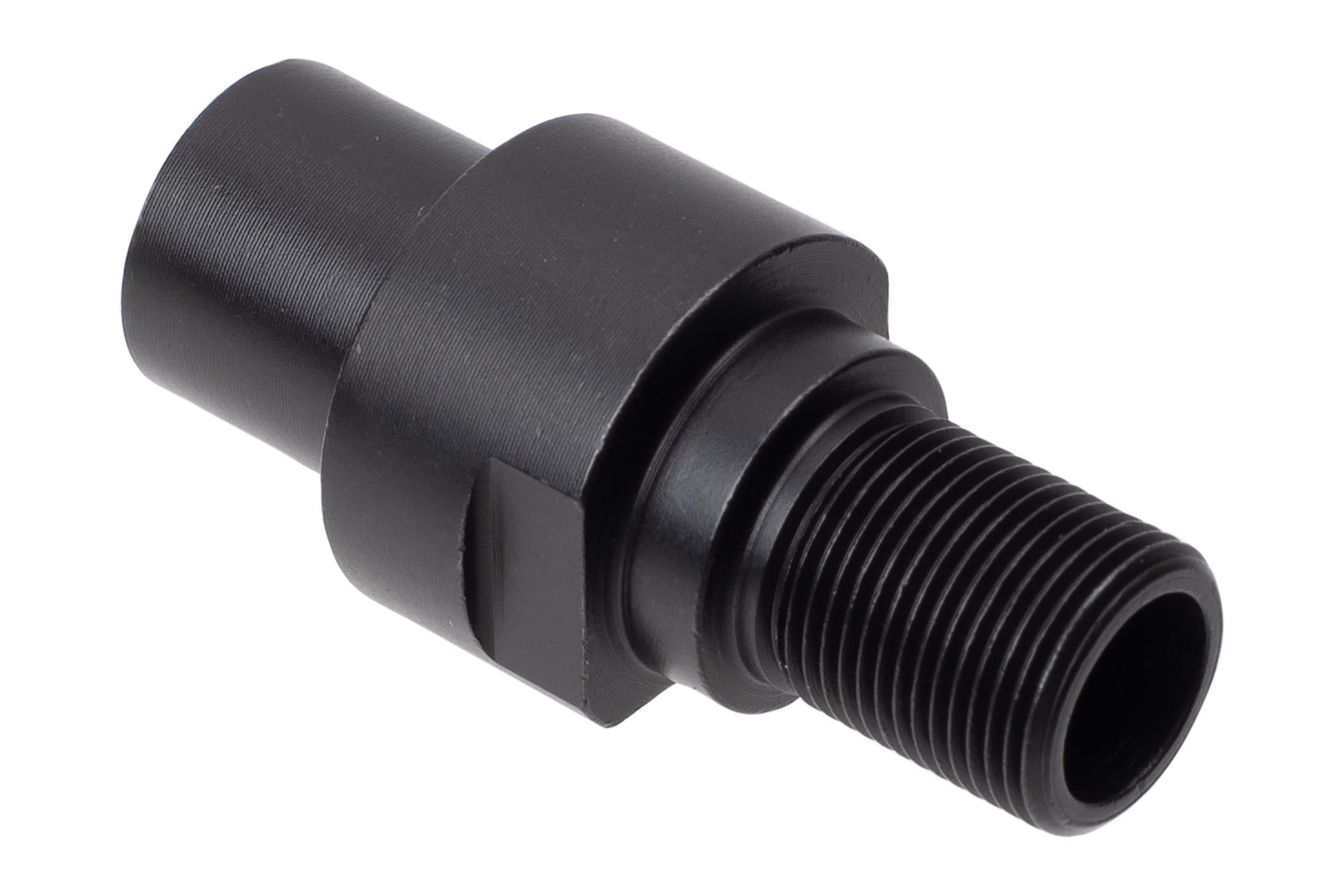 BAT-Motorsport Thread Adapter – M12x1.0 To Dash 4 / -4 AN / JIC 4, Blue Anodized, 7/16-20 UNF