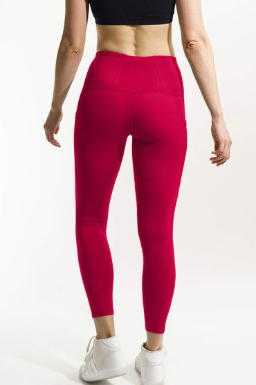 Rounded Concealed Carry Leggings Red CEX-LEGNS-BG-RH-XLG - Online Outfitters