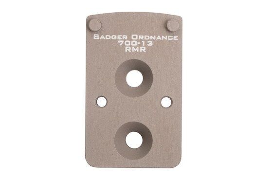 Badger Ordnance C1 RMR 12 O'Clock Mount - Tan