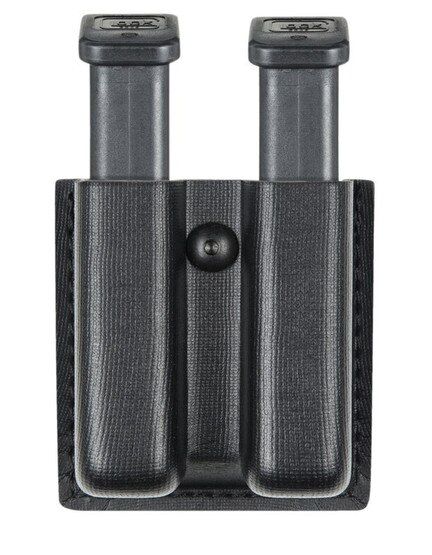 Étui Porte Chargeur Double Pour Pistolet .45, Safariland Nylon, Ceinturon, Ambidextre
