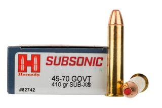 Hornady Subsonic 45-70 Gov 410gr Sub-X - Box of 20