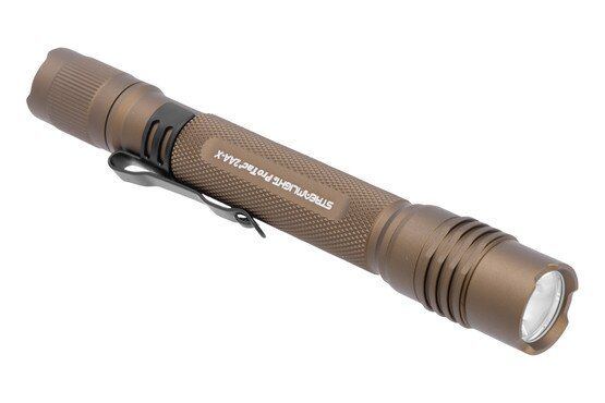 streamlight protac 2aa flashlight 88033 2AA-X 270-Lumen Flashlight, Black : Sports & Outdoors It provides up to 16 hours of runtime on the lithium pack or up to 48 hours when using AA batteries. Streamlight ProTac 2AA X -