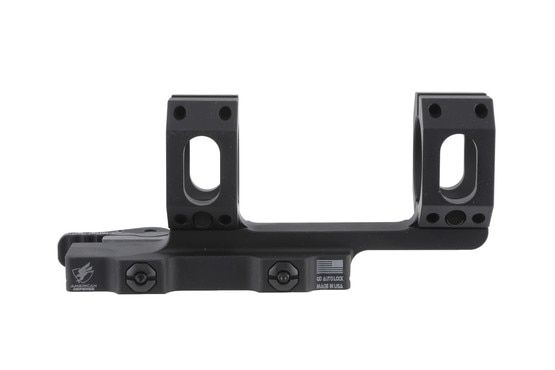 American Defense Recon 30mm Scope Mount - QD Auto Lock Lever - Black