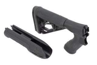 Adaptive Tactical M4 Stock and Forend for Remington 870 12g  - Black