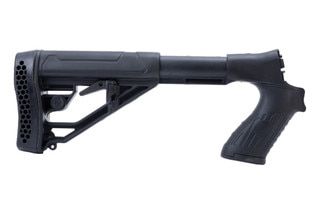 Adaptive Tactical Adjustable Stock with Pistol Grip for Mossberg 500/590/80 12ga - Black