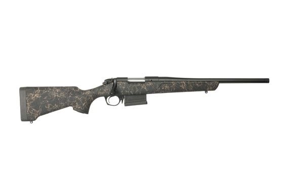 Bergara Stoke Compact Rifle 300 Blackout Bolt Action Rifle - 16.5" - Graphite Black Cerakote