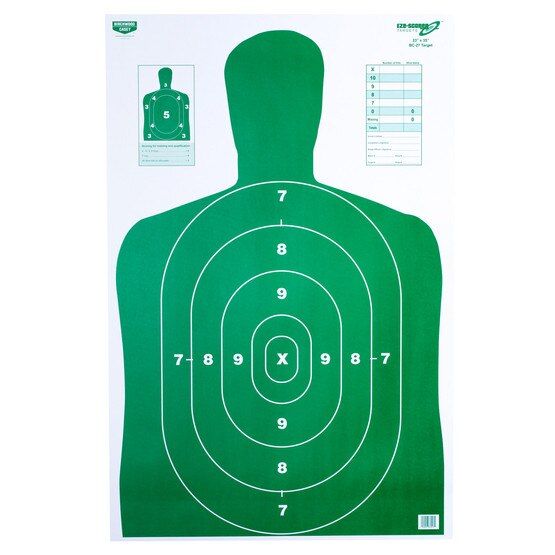 Birchwood Casey Bersaglio Di Carta Eze-Scorer Bad Boy – 23x35 Pollici – Pacco Da 5 - Foto 4