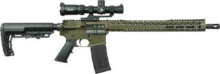 Black Rain Ordnance Spec15 5.56 16" - AR-15 Rifle - 1x 30rd Mag - w/ Alpen Scope - ODG