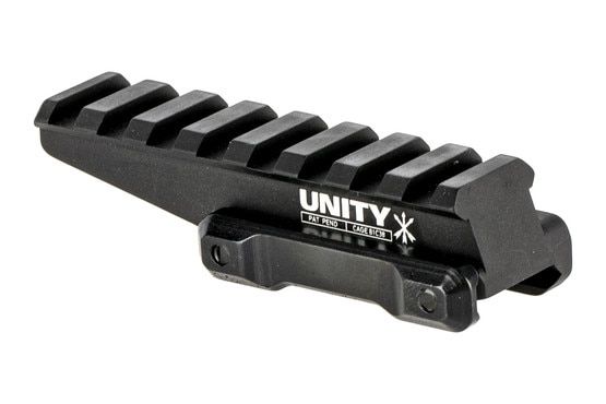 Unity Riser Front Sight Post Unity Tactical FAST - Optics Riser - Black