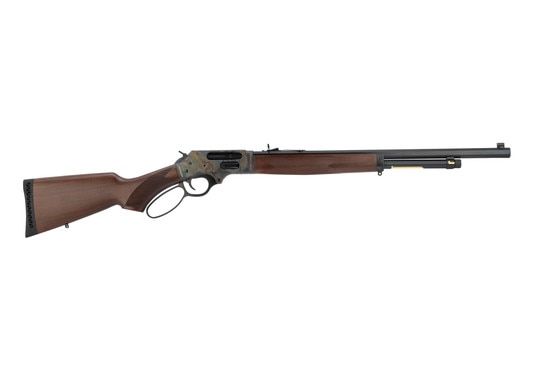 Henry 45-70 Gov Lever Action Rifle - Side Gate - Case Hardened - Octagon Barrel - 22"