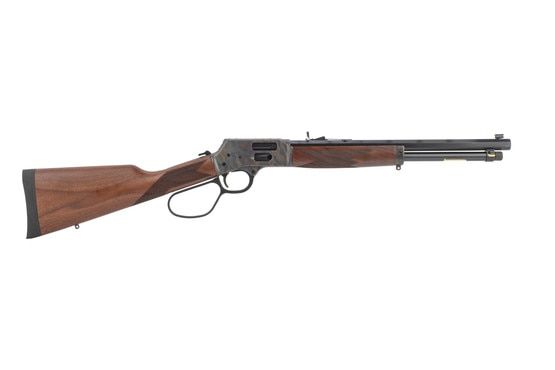 Henry Big Boy Steel 44 Mag Lever Action Rifle with Side Gate - Case Hardened - Octagon Barrel - 16.5"