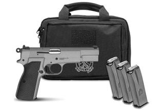 Springfield Armory SA-35 Gear Up Package - 5" - Tungsten Cerakote w/ 4 Mags and Pistol Case