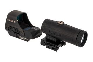 Holosun 510C Solar Powered Red Dot Sight with HM3X Magnifier - Multi-Reticle