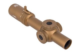 Primary Arms Compact PLx-1-8x24mm FFP Rifle Scope - Illuminated ACSS Raptor M8 Yard 5.56 / .308 Reticle - Flat Dark Earth - OPEN BOX