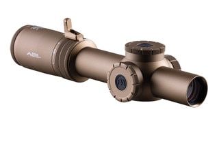 Primary Arms Compact PLxC 1-8x24 FFP Rifle Scope - Illuminated ACSS Raptor M8 Yard 5.56 / .308 Reticle - Flat Dark Earth