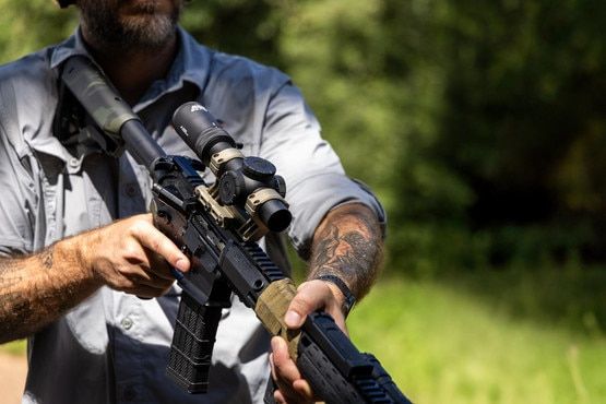 Primary Arms Compact PLxC 1-8X24 FFP RDB Rifle Scope - ACSS Griffin MIL ...