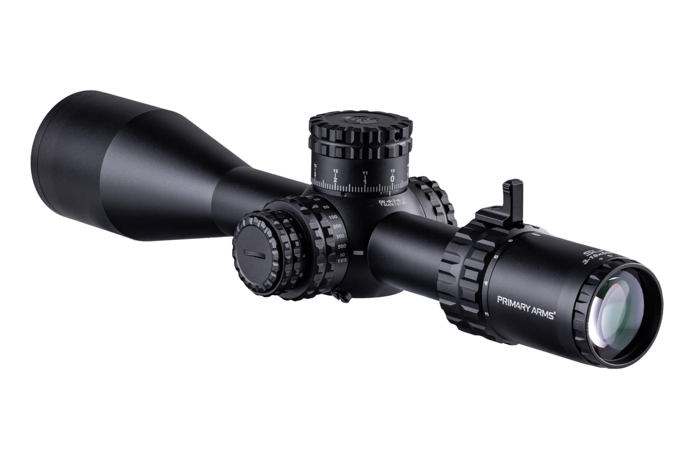 Primary Arms 3-18x HUD DMR Scope with first focal plane reticle design