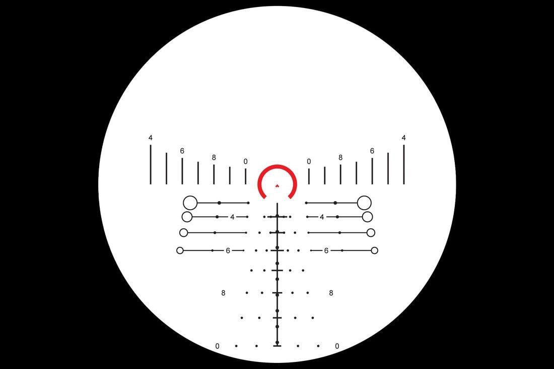 ACSS HUD DMR 308 reticle with center chevron
