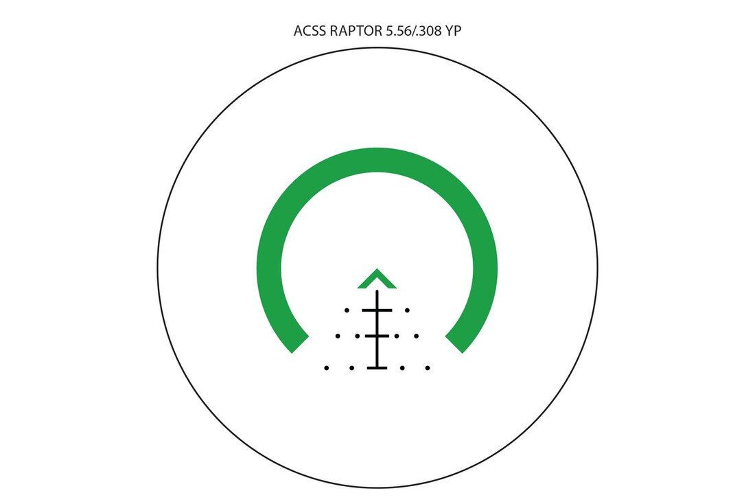 Primary Arms SLx 3X MicroPrism Scope - Green Illuminated ACSS Raptor 5. ...