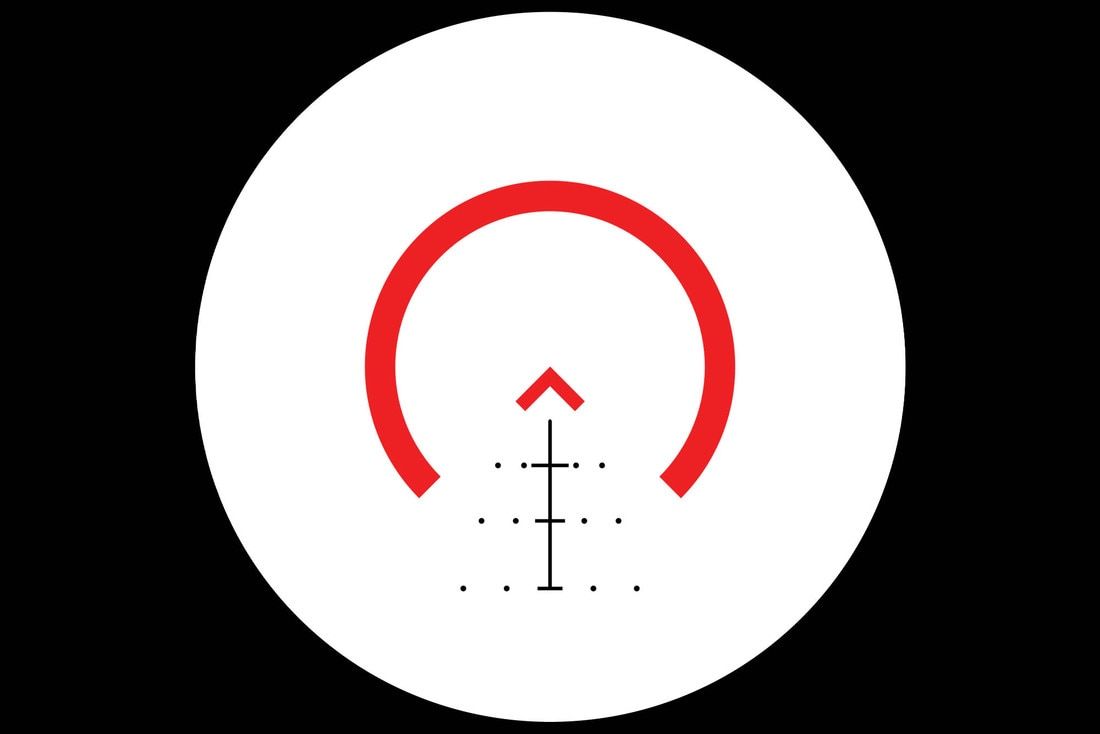 ACSS Raptor 7YP reticle in the 3x micro prism optic