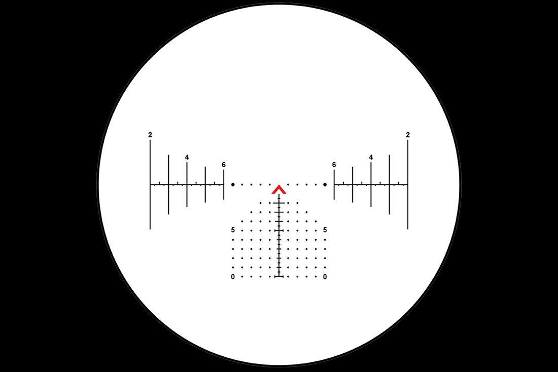 ACSS Aurora MIL reticle with red illumination