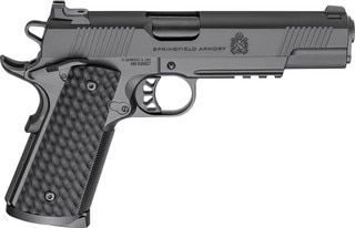 Springfield Armory TRP 45 ACP Single Action Semi-Auto Pistol - 5" - Black - 8rd - Light Rail
