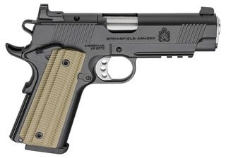 Springfield Armory Operator AOS 45 ACP Optic Ready 1911 - Black Cerakote - 8rd - 4.25"