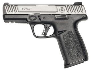 Smith & Wesson SD40 2.0 40 S&W Pistol - Stainless - 14rd - 4"
