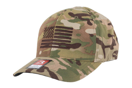 Sons of Liberty Gun Works Multicam American Flag Flex Fit Sons Hat