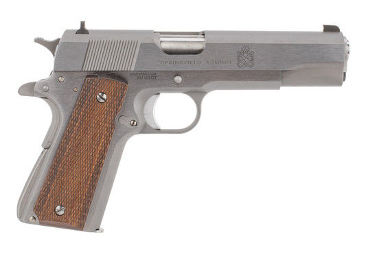 Springfield Armory 1911 MIL-SPEC .45 ACP Full Size 7-Round Handgun - 5  Barrel - Stainless