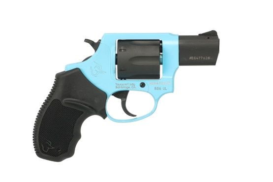 Revolver Raspberry Color Taurus 856 Ultra Lite 38 Special Revolver - 2” - Blue Raspberry