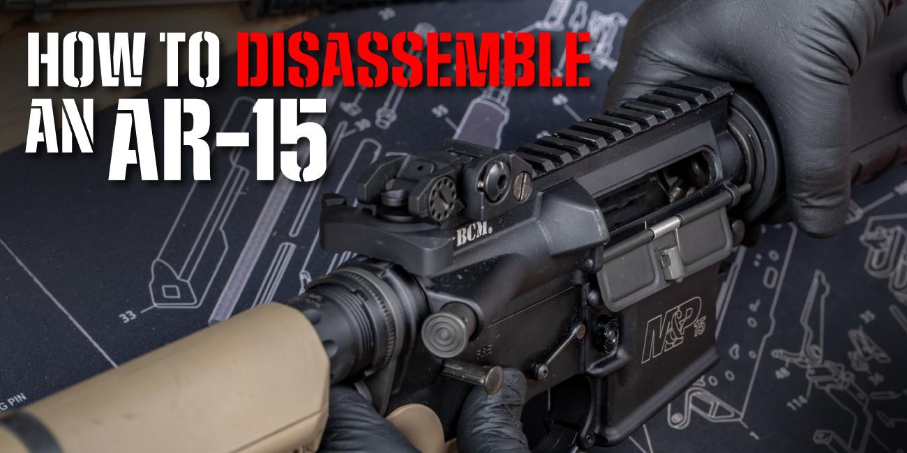 How to Disassemble an AR15