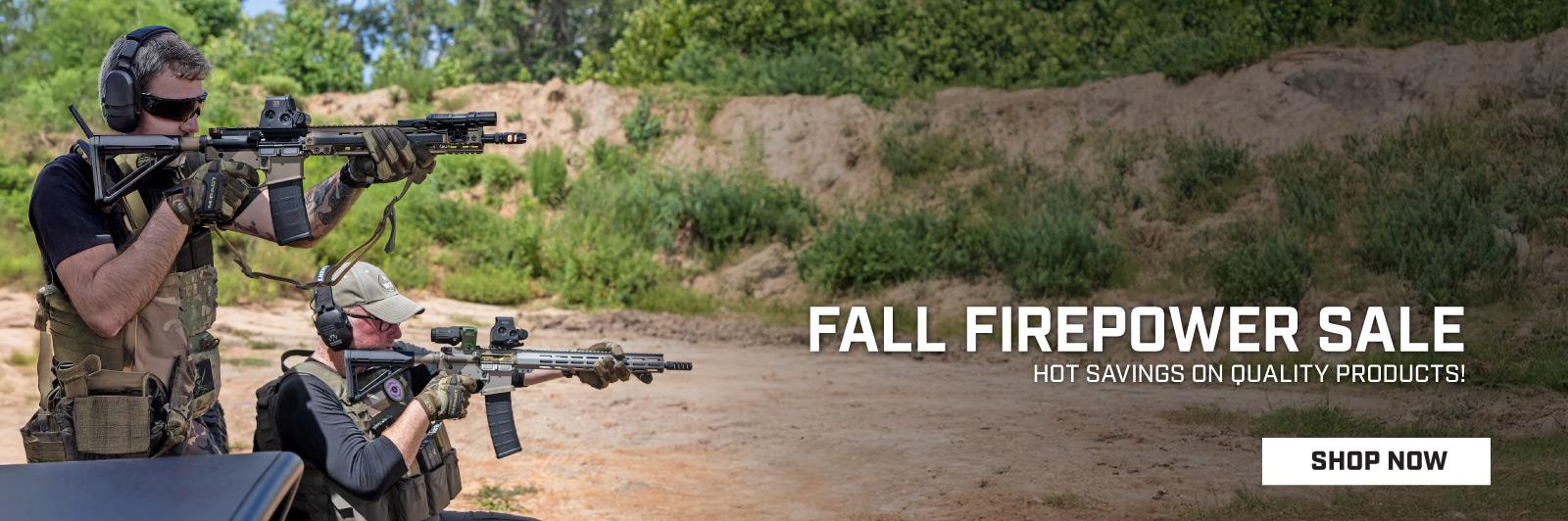 Fall Firepower Sale
