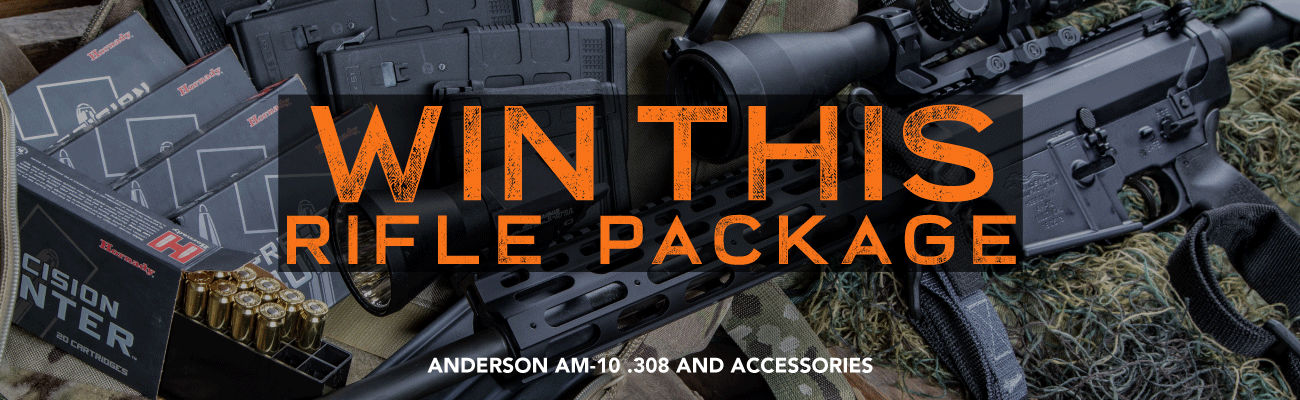 WIN THIS RIFLE PACKAGE! [Anderson AM-10 .308 And Accessories!]