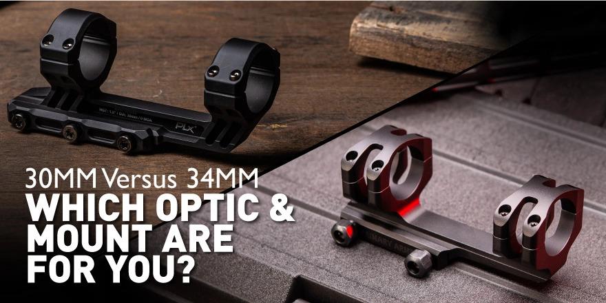 30mm VS. 34mm: Which Optic & Mount Are For You? | Primary Arms