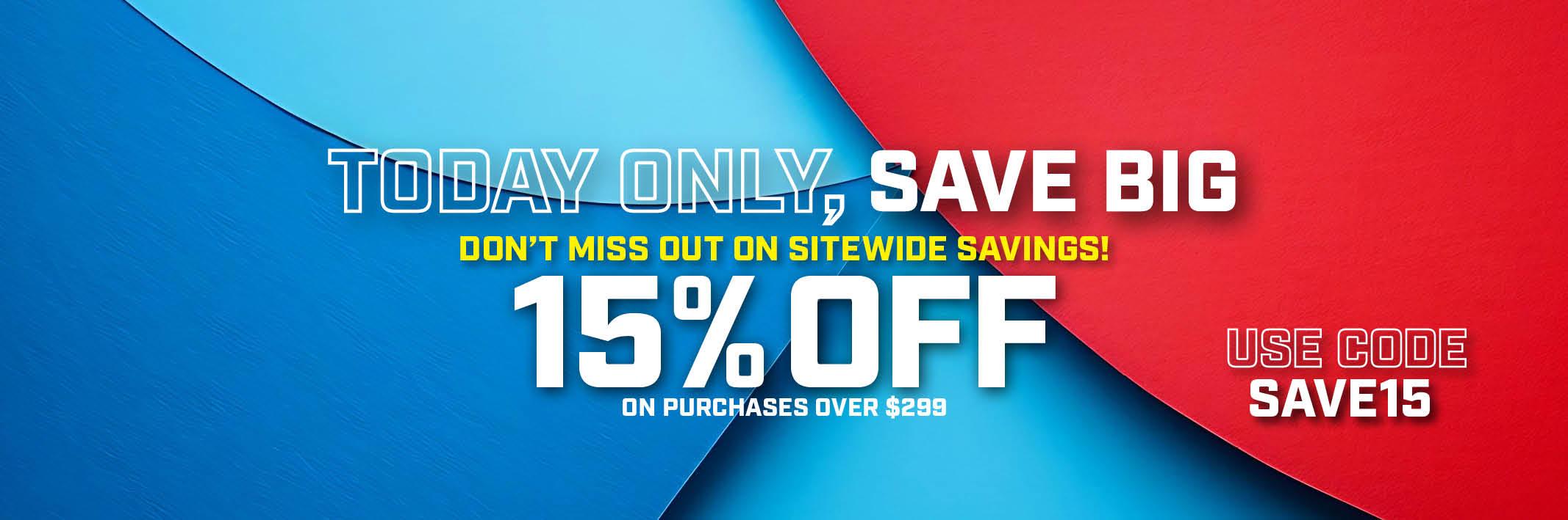 SAVE15 Sale